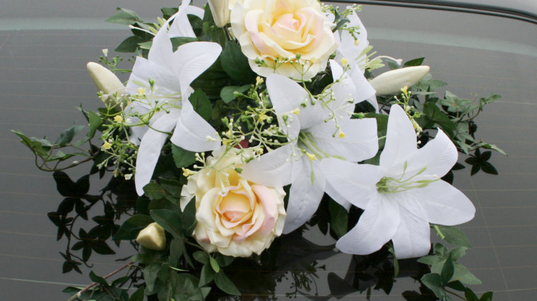 Das Blumenhaus | Hochzeitsschmuck fr das Auto